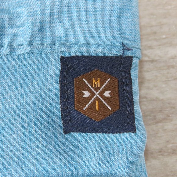 Mountain & Isles* Men's 1.5" Belt Loop Multipocketed Flat Front Shorts~ Size 38W - Picture 11 of 12